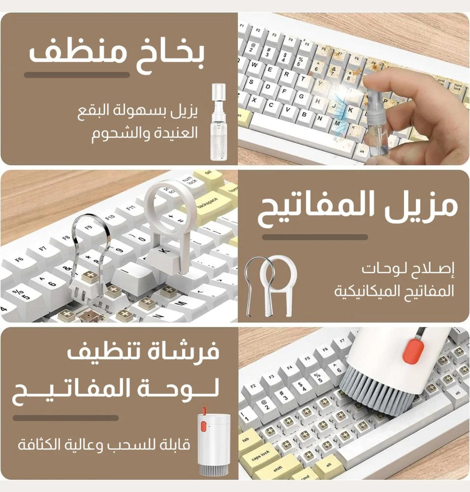 مجموعة تنظيف الأجهزة الإلكترونية